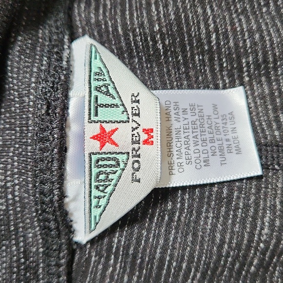 Hard Tail Forever 20" Crop Leggings, Heathered Black, M - Picture 4 of 6